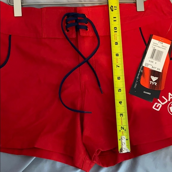 TYR Red Lifeguard Board Shorts. NWT. Size: S - Picture 8 of 8